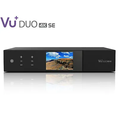Kaufen VU+ Duo 4K SE DVB_S2X FBC Twin DVB-C Tuner PVR Ready Linux Receiver UHD 2160p • 349€