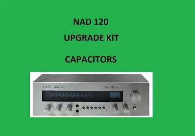 Kaufen Stereo Receiver NAD 120 Repair KIT - Alle Kondensatoren • 50.31€