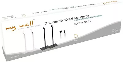 Kaufen 2Stück Lautsprecherständer SONOS Ständer PLAY 1 Boxenständer PLAY 3 Schwarz • 45€