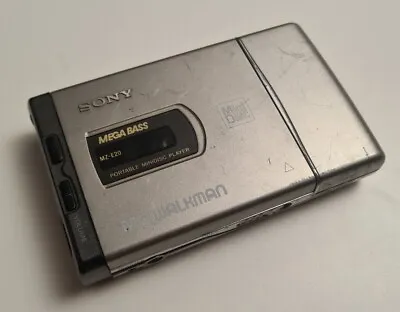 Kaufen Sony MZ-E20 Portable Minidisc PLAYER - MEGABASS - Rare  • 50€
