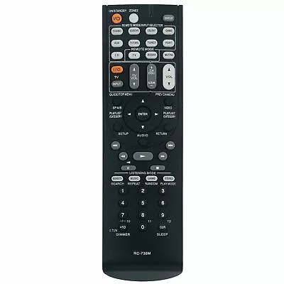 Kaufen Neue RC-738M Für ONKYO Audio Video Receiver AV Fernbedienung HT-S7200 TX-SR607 • 8.64€