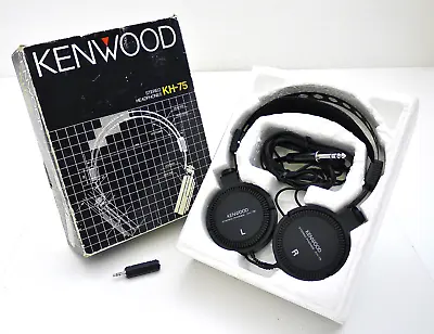 Kaufen Kenwood KH-75 High-End Stereo HiFi Kopfhörer/Headphones NOS/OVP!! • 229€