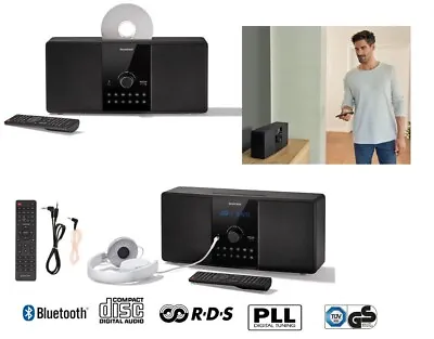 Kaufen SilverCrest Micro Stereoanlage DAB+ Radio CD Player Bluetooth USB MP3 2x15 Watt • 74.95€