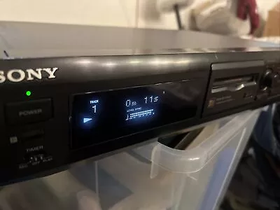 Kaufen Sony Minidisc Minidisk Recorder MDS-JE510 Im Guten Zustand + Ein Paar MD´s • 40.50€