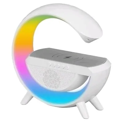 Kaufen Wireless Charging Bluetooth Lautsprecher RGB LED Wohnzimmer Deko Nachtlicht  • 39.90€