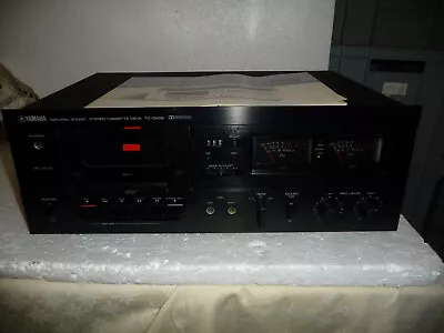 Kaufen Yamaha TC-520(B) Natural Sound Stereo Cassette  Tape Deck - Vintage, 22317 • 99€