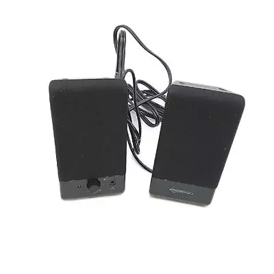 Kaufen Amazon Basics Lautsprecher USB Desktop Laptop Stromversorgung Lautstärkeregler T • 7.66€