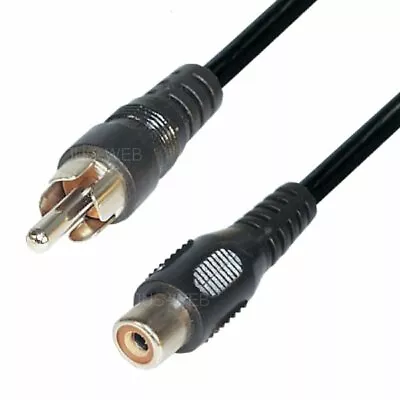 Kaufen Audio Kabel 2,5m Cinch Verlängerungskabel RCA Verlängerung Mono Kah • 4.39€