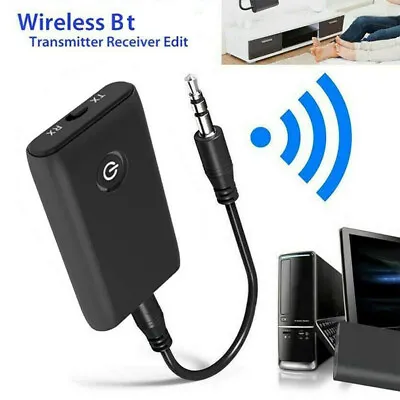 Kaufen 2 In1 Wireless 5.0 Sender Empfänger Receiver USB Aux Audio Transmitter Adapter • 10.51€