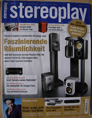 Kaufen Stereoplay 12/11 Marantz PM-6004 / CD-6004, ASW Genius 510, B&W 805 Diamond • 3€