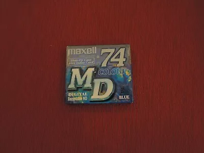 Kaufen MAXELL BLUE MD-74BLE 74 Er MD Minidisc Minidisk  • 9.99€