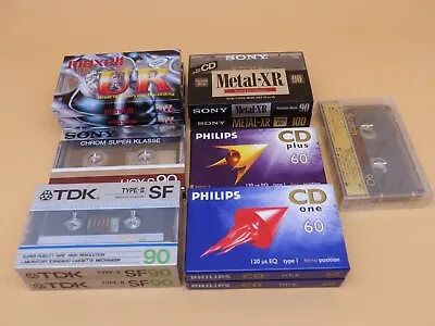 Kaufen Konvolut 12 Musikkassetten Leercassetten U.a. TDK Sony Etc. • 58€