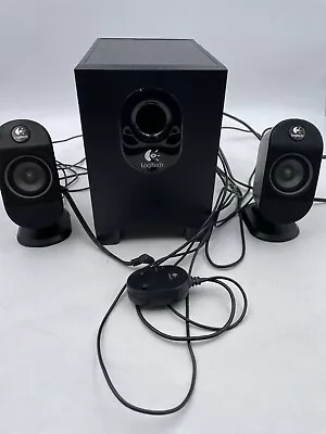 Kaufen Logitech X210 Computer Surround Sound / Lautsprecher-Set /schwarz /kabelgebunden • 35€