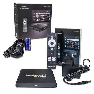 Kaufen Gigablue X Botech WZONE 4K Internet TV Box Netflix 4K & Amazon Ultra HD HDR HDMI • 89€