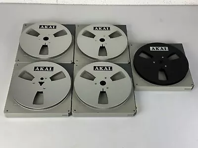 Kaufen 5x Original Akai 18 Cm Aluminium Reel / Tonband / Spule (GX 255, 77)  • 199€