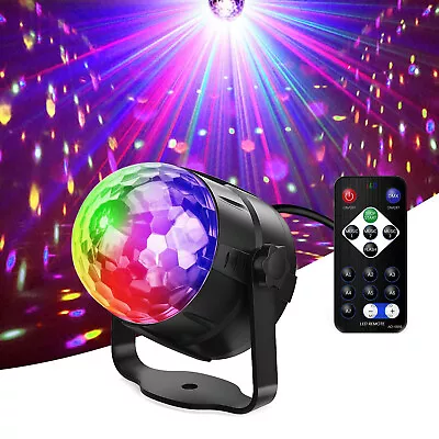 Kaufen Sound Activ LED RGB Discokugel Bühnenlicht Lichteffekt Show Party Dekor Lampe EU • 10.44€