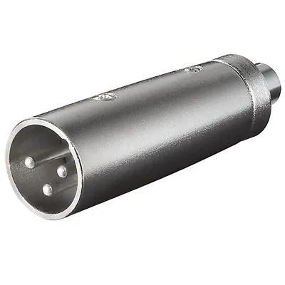 Kaufen Audio Mikrofon Adapter XLR Stecker 3 Polig Auf Cinch Chinch RCA Kupplung Buchse • 5.99€