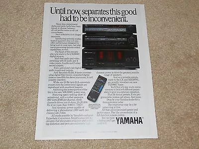 Kaufen Yamaha Ad, 1988, MX-1000u, CX-1000u, TX-1000u, Hohe Ende Yamaha Amp, Vor, Tuner • 7.76€