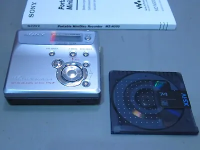 Kaufen Sony MD Minidisc Player N505 (791  )  Mega Rare  Blau + USB • 149.85€