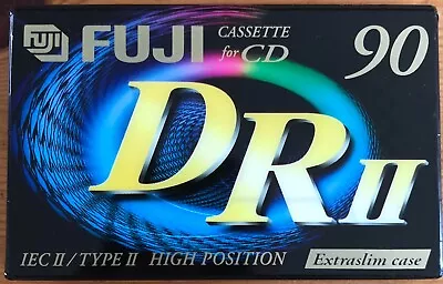 Kaufen 2 X Musikkassetten Leerkassetten FUJI DR-II 90 Audio Kassette  Originalverpackt • 1€