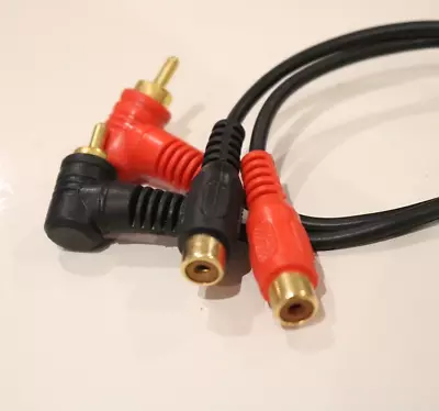 Kaufen Cinch Verlängerung Cinchkabel Stereo, Geschirmt, Cinch Chinch RCA Kabel   (W104) • 2.45€