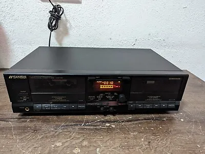 Kaufen Sansui D-X317 WR Vintage  Tape Deck Kassettenrekorder Kassettendeck • 59€