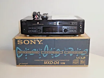 Kaufen Sony MXD-D4 CD-Player & MiniDisc Recorder Kombination In OVP FB&BDA, 2J.Garantie • 999.99€