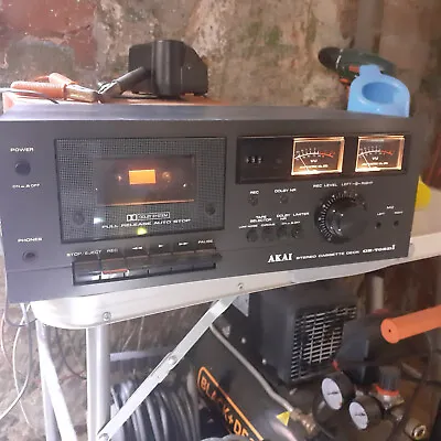 Kaufen Akai CS-702D II Stereo Cassette Deck Stereo Kassettendeck Tapedeck • 1€
