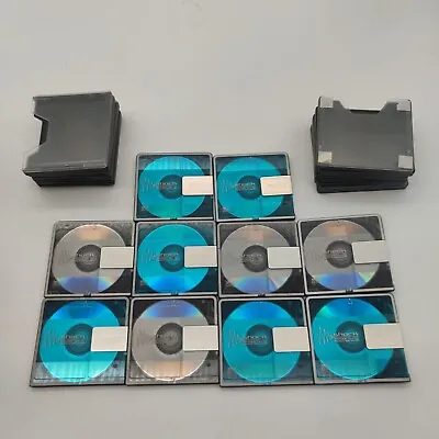 Kaufen 10 Stück Sony MiniDisc MD Mini Disc MiniDisk 74 Min.+ SHOCK ABS. Hüllen Händler • 44.99€
