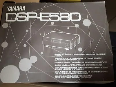 Kaufen Wegen Umzug Abzugeben Yamaha DSP-E580 3 Kanäle Verstärker • 150€