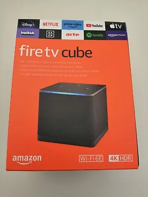 Kaufen Amazon Fire TV Cube 3 Generation Streaming Alexa Sprachsteuerung 4K Wi-Fi 6E NEU • 138€