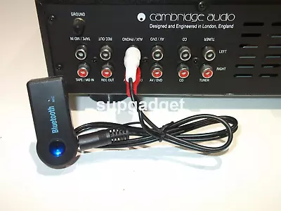 Kaufen BLUETOOTH Audio Receiver Adapter Für Alle HiFi - Technics Denon Kenwood Arcam Usw. • 15.17€