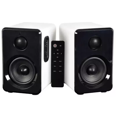 Kaufen AV:Link Active Bluetooth Bücherregal Lautsprecher HiFi Soundsystem Weiß • 58.13€