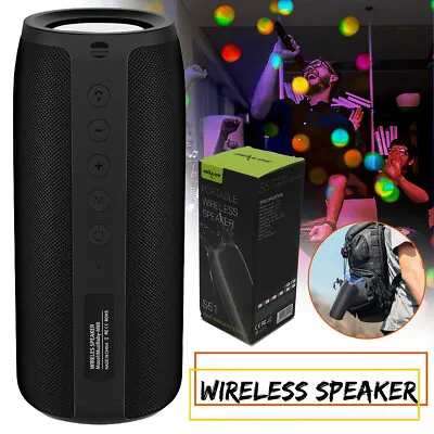 Kaufen Bluetooth Lautsprecher Tragbar Musikbox Stereo Musik Subwoofer Für Hause Garten • 16.96€