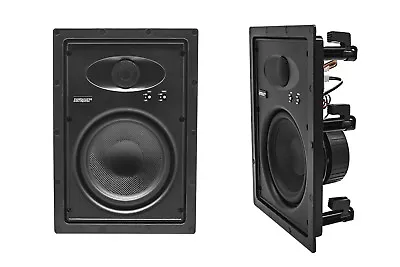 Kaufen Earthquake Sound EWS-600 300W Edgeless Series 6.5  In-Wall Speakers, NEW (pair) • 334.13€