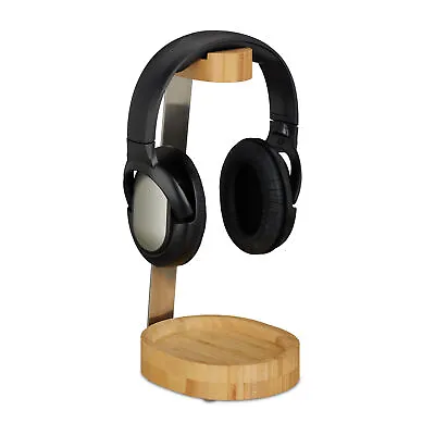Kaufen Kopfhörer Ständer Kopfhörer Halter Headset Halterung Headset Ständer Bambus • 19.95€