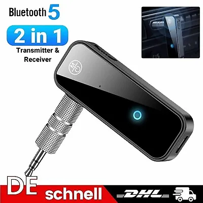 Kaufen Auto Blue-tooth 5.0 Wireless 3.5mm Klinke AUX Empfänger Adapter Musik Audio KFZ • 11.99€