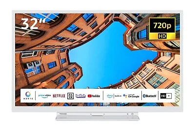 Kaufen Toshiba 32WK3C64DAW 32 Zoll Fernseher Smart TV Triple-Tuner Alexa Built-In HD+ • 169.99€