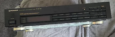 Kaufen Pioneer F-447 Tuner Radio  * Digital Synthesizer Tuner Schwatz Made In Japan • 19€