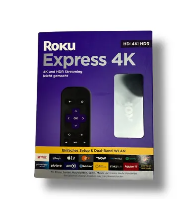Kaufen Roku Express 4K Streaming Media Player - Schwarz (B-Ware) • 20.99€