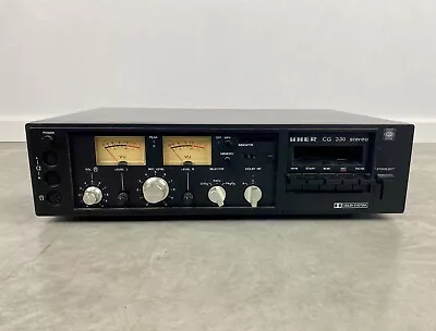 Kaufen UHER CG 330 Stereo Kassettendeck Tape Deck Vintage VU Hifi 1978 - Defekt • 55€