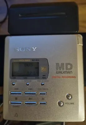 Kaufen Sony MD Walkman MiniDisc Recorder MZ-R55 Mit Samsung Soundbar HWT 400ZG • 120€