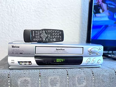Kaufen VHS VCR TEVION MD9096 HiFi Stereo 6 Kopfe Videorecorder Videorekorder • 80€