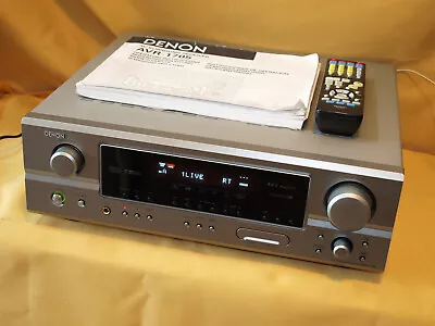 Kaufen Denon AVR-1705  Dolby Digital Heimkino Receiver Mit Anleitung U. Fernbedienung • 179€