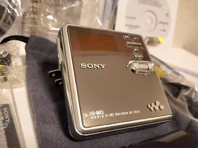Kaufen SONY MZ-RH1 MiniDisc Walkman HI-MD Recorder In Funktionierendem Silber,... • 328.37€