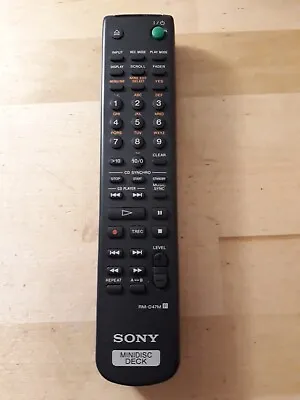 Kaufen Sony Minidisc Deck RM-D47M Fernbedienung/ Remote Control/geprüft            #274 • 29.90€