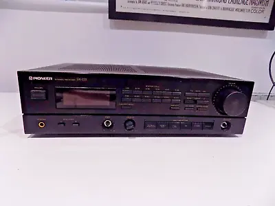 Kaufen Pioneer SX-225 Stereo Receiver Verstärker Amp Schwarz DEFEKT Als TEILE/ERSATZTEILE Verkauft • 31.85€