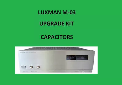 Kaufen Verstärker LUXMAN M-03 Reparatur-KIT, Kondensator-Restaurierungsservice,... • 63.60€