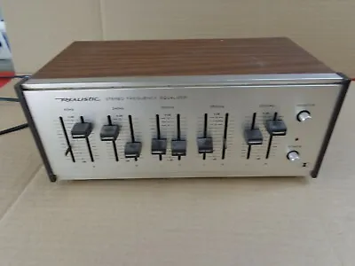 Kaufen Realistic 31-1987 Stereo Frequency Equalizer 5 Band Vintage HIFI • 39€