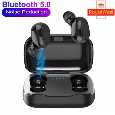 Kaufen Bluetooth 5.0 Headset TWS Wireless Ohrhörer Mini Ohrhörer IPX5 Stereo Kopfhörer • 12.15€